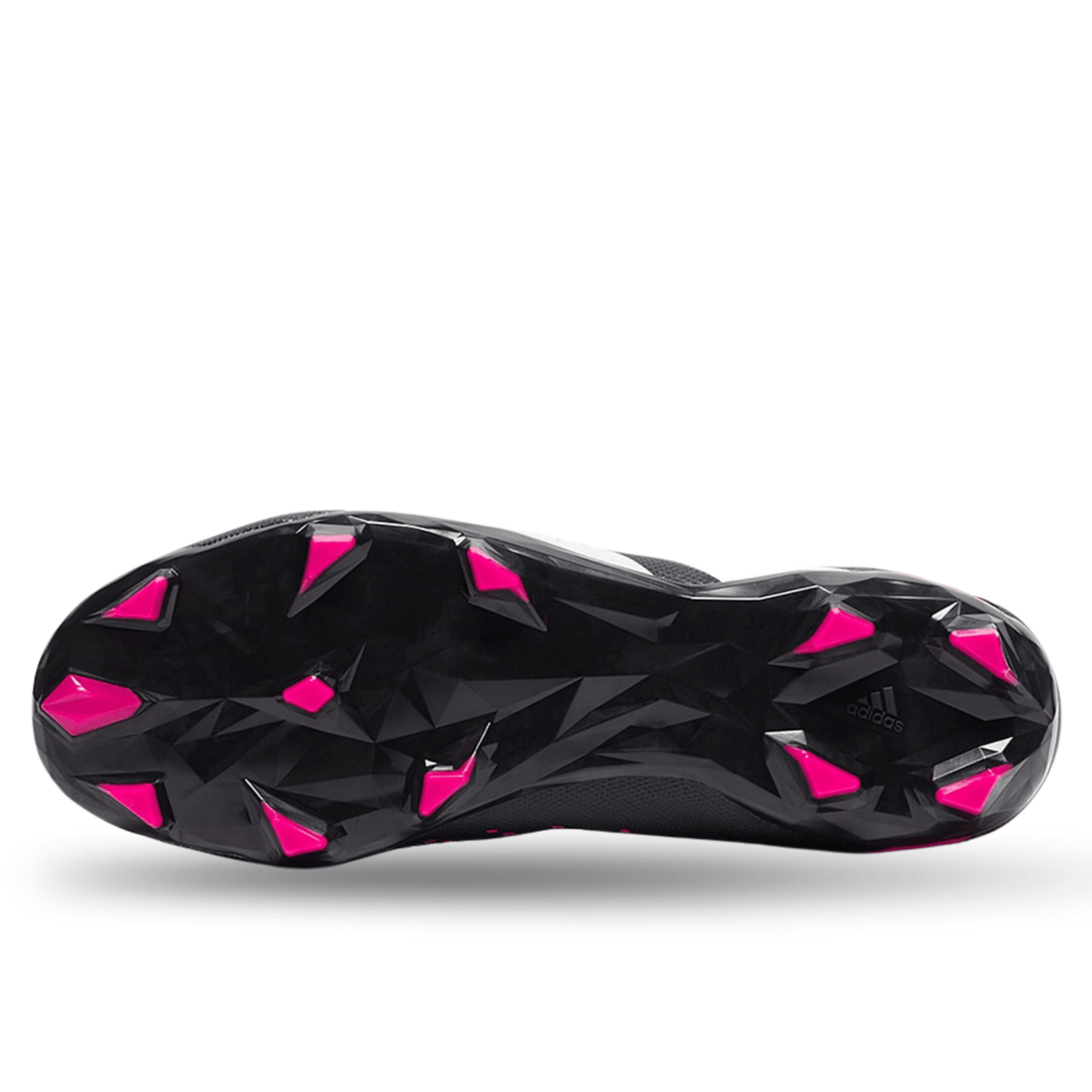 adidas Predator Accuracy.3 Laceless Firm Ground Soccer Cleats GW4597 (Core Black/Team Shock Pink) | SoccerWearhouse