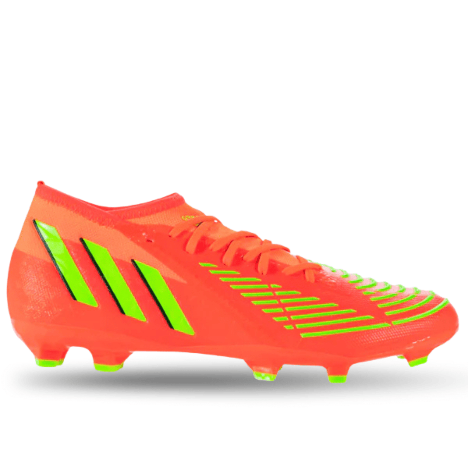 adidas Predator Edge.2 Firm Ground Soccer Cleats (Solar Red/Team Solar Yellow) | SoccerWearhouse