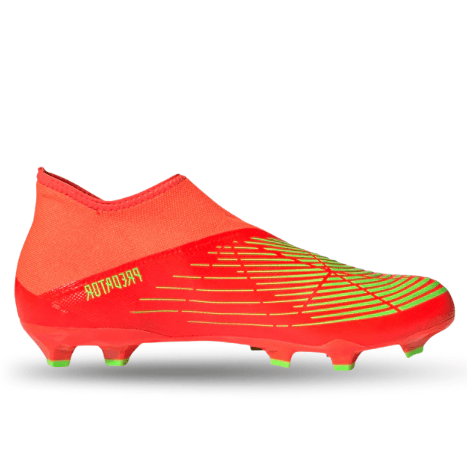adidas Predator Edge.3 LL Firm Ground Soccer Cleats (Solar Red/Team Solar Yellow) | SoccerWearhouse