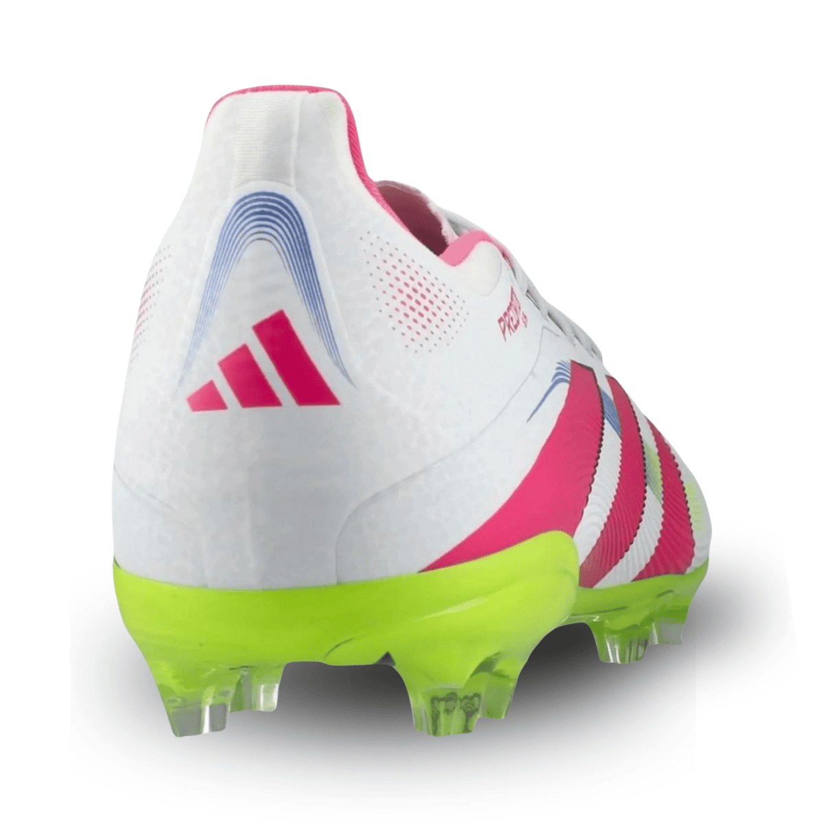 adidas Predator Elite FG J (White/Lucid Pink/Lucid Lemon) | SoccerWearhouse