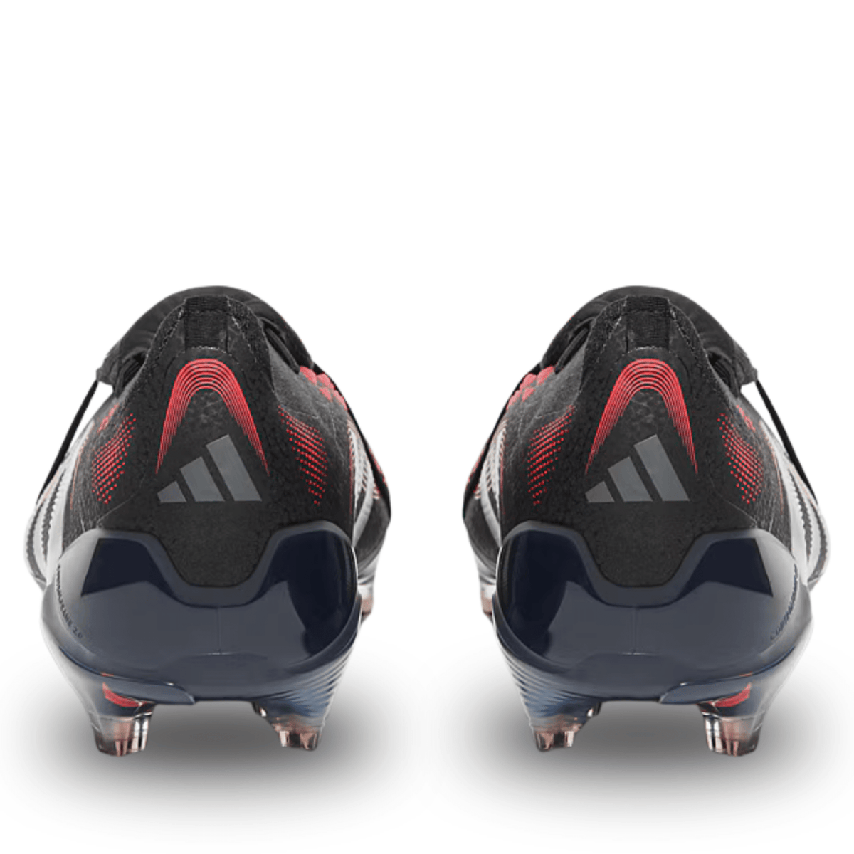 adidas Predator Elite FT FG Soccer Cleats (Black/Grey/Lucid Red) | SoccerWearhouse