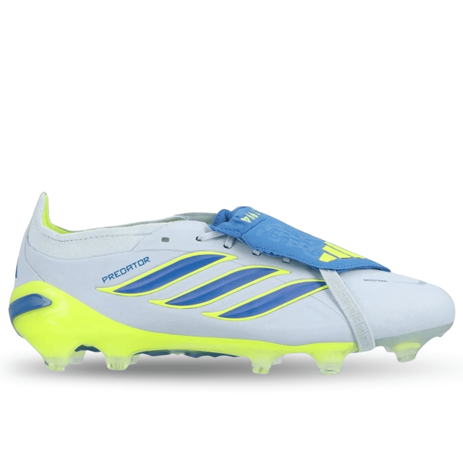 adidas Predator Elite FT FG Soccer Cleats (Blue/Solar Yellow) | SoccerWearhouse