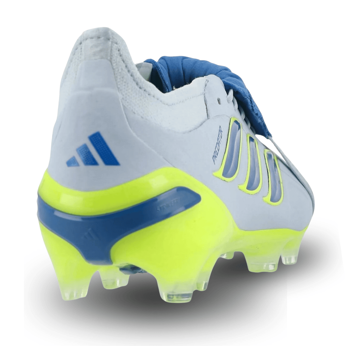 adidas Predator Elite FT FG Soccer Cleats (Blue/Solar Yellow) | SoccerWearhouse