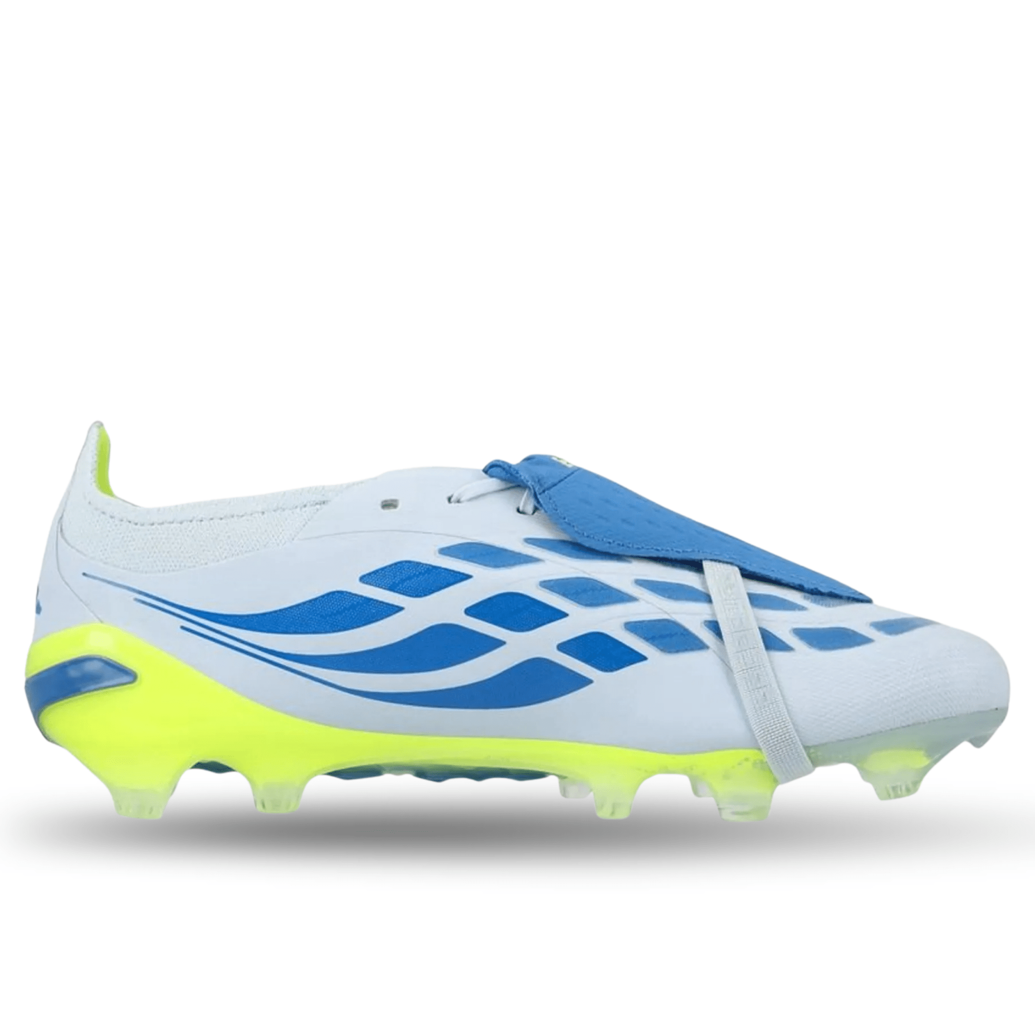 adidas Predator Elite FT FG Soccer Cleats (Blue/Solar Yellow)