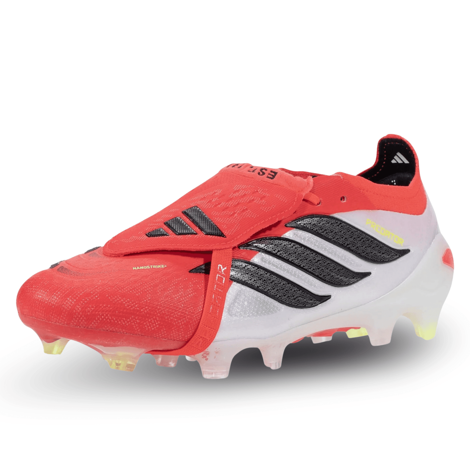adidas Predator Elite FT Firm Ground Soccer Cleats (Lucid Red/Black/White) | SoccerWearhouse