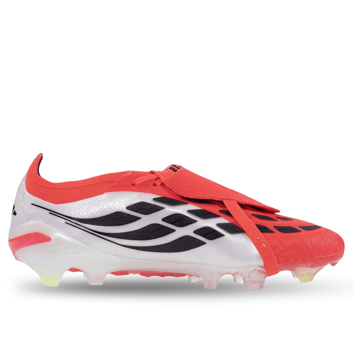 adidas Predator Elite FT Firm Ground Soccer Cleats (Lucid Red/Black/White) | SoccerWearhouse
