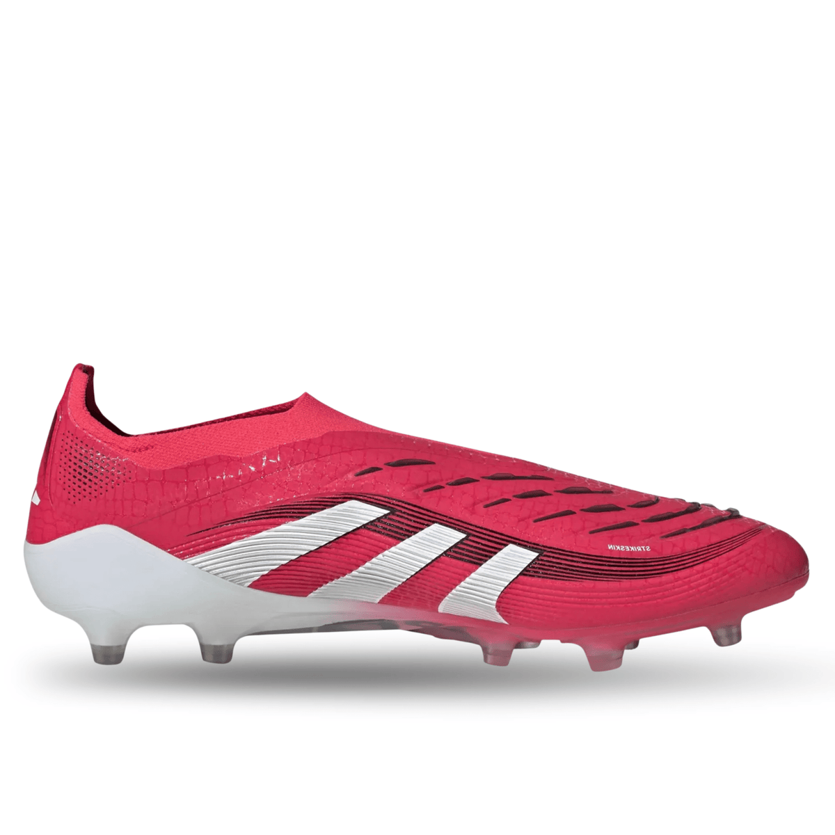 adidas Predator Elite Laceless AG Soccer Cleats (Lucid Red/White/Black) | SoccerWearhouse