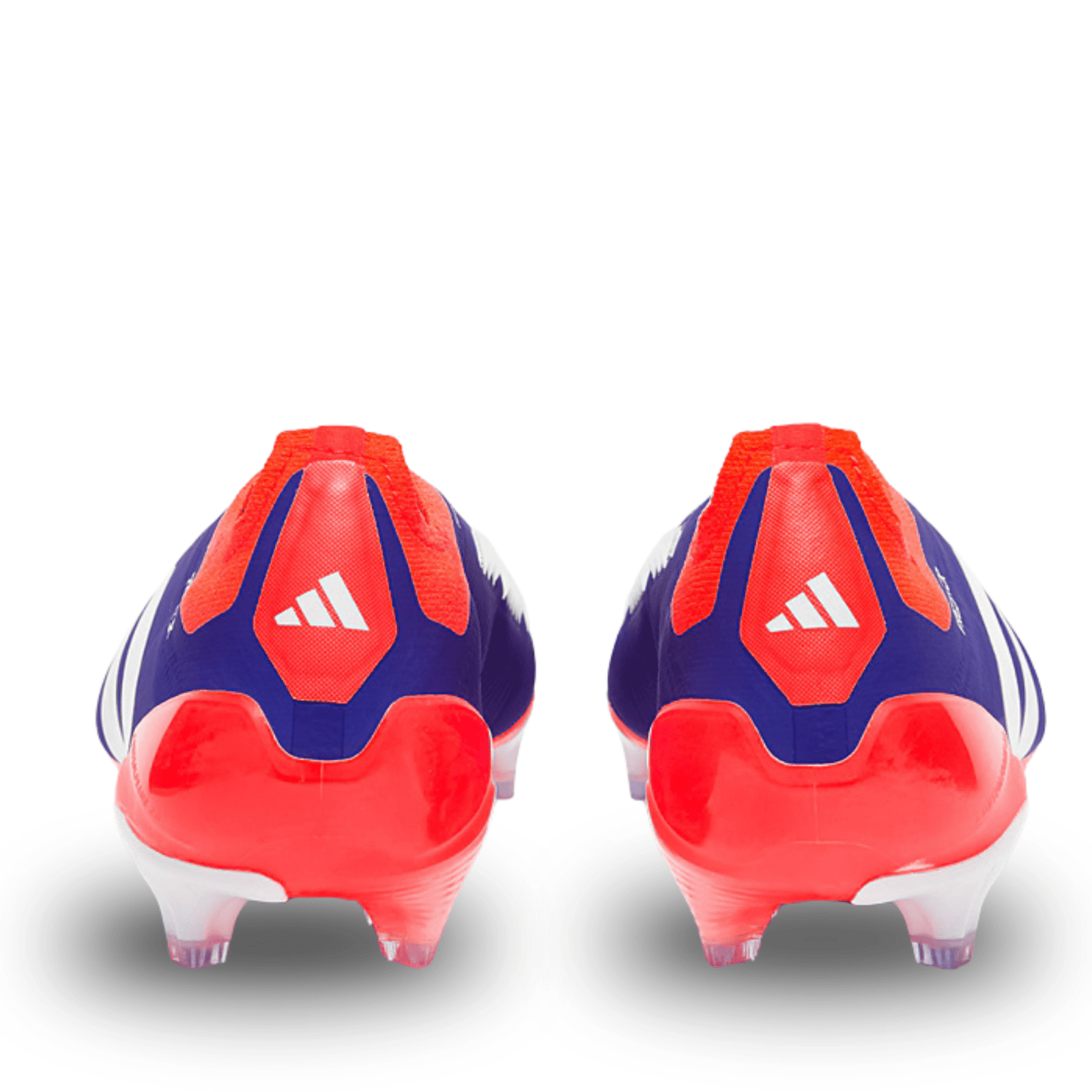 adidas Predator Elite Laceless FG Soccer Cleats (Lucid Blue/White/Solar Red) | SoccerWearhouse