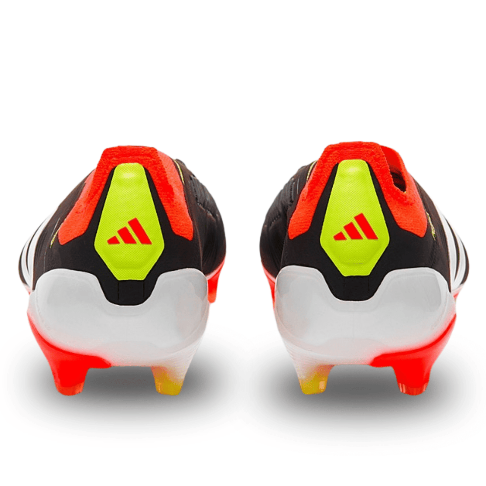 adidas Predator Elite LL FG Soccer Cleats (Black/Solar Red) | SoccerWearhouse