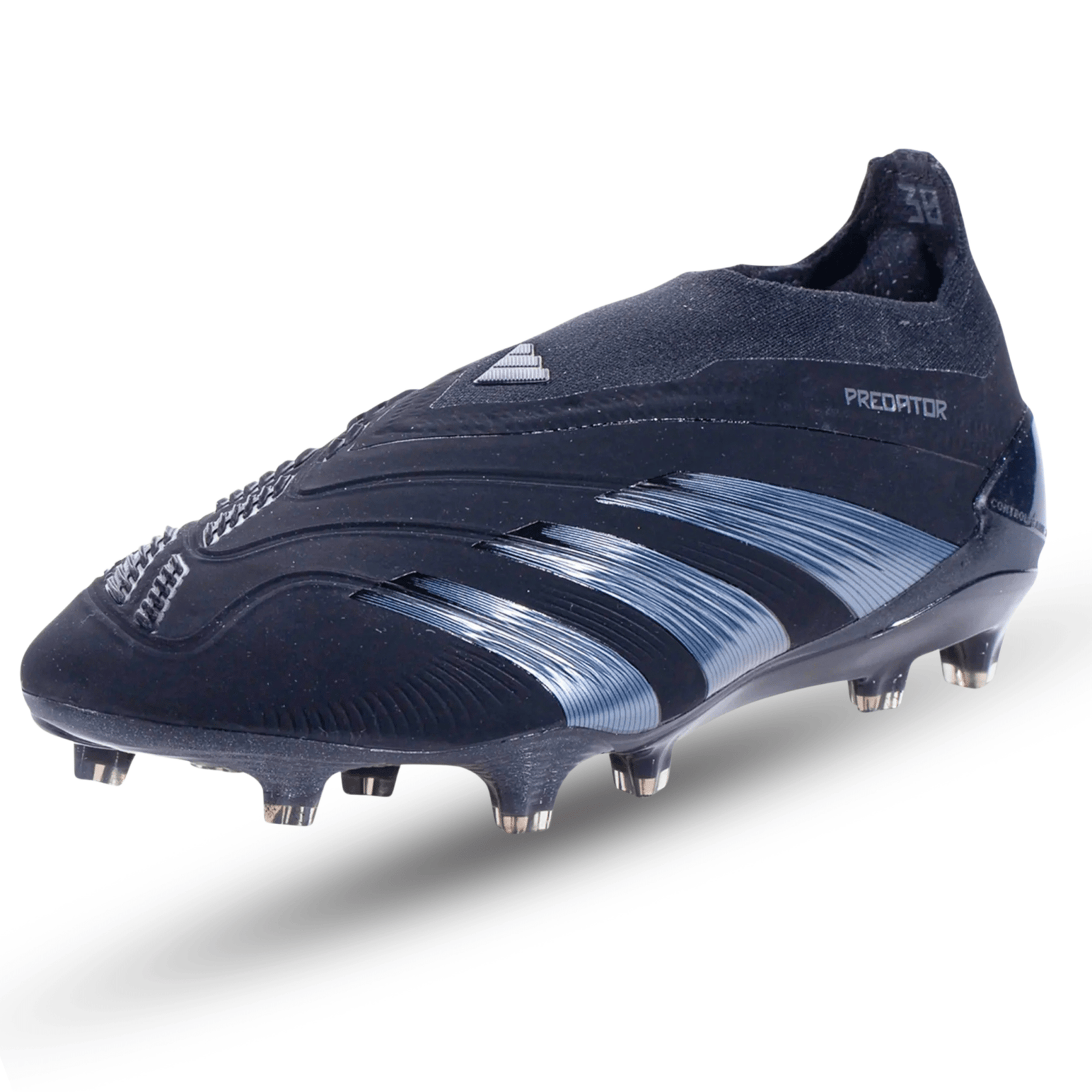 adidas Predator Elite LL Firm Ground Soccer Cleats (Black/Black) | SoccerWearhouse