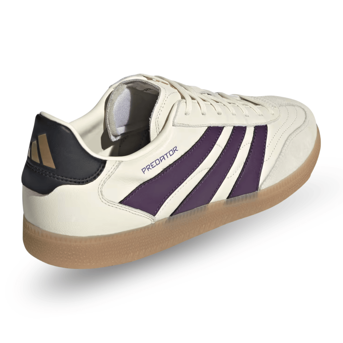 adidas Predator Freestyle Indoor IC Soccer Shoes (Ivory/Plum/Gold Metallic) | SoccerWearhouse