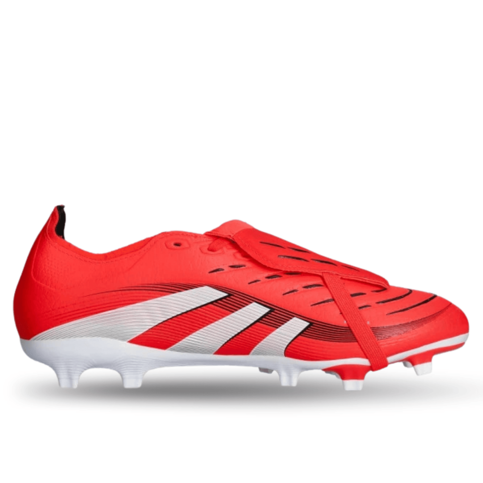 adidas Predator League FT FG Soccer Cleats (Lucid Red/White/Black) | SoccerWearhouse