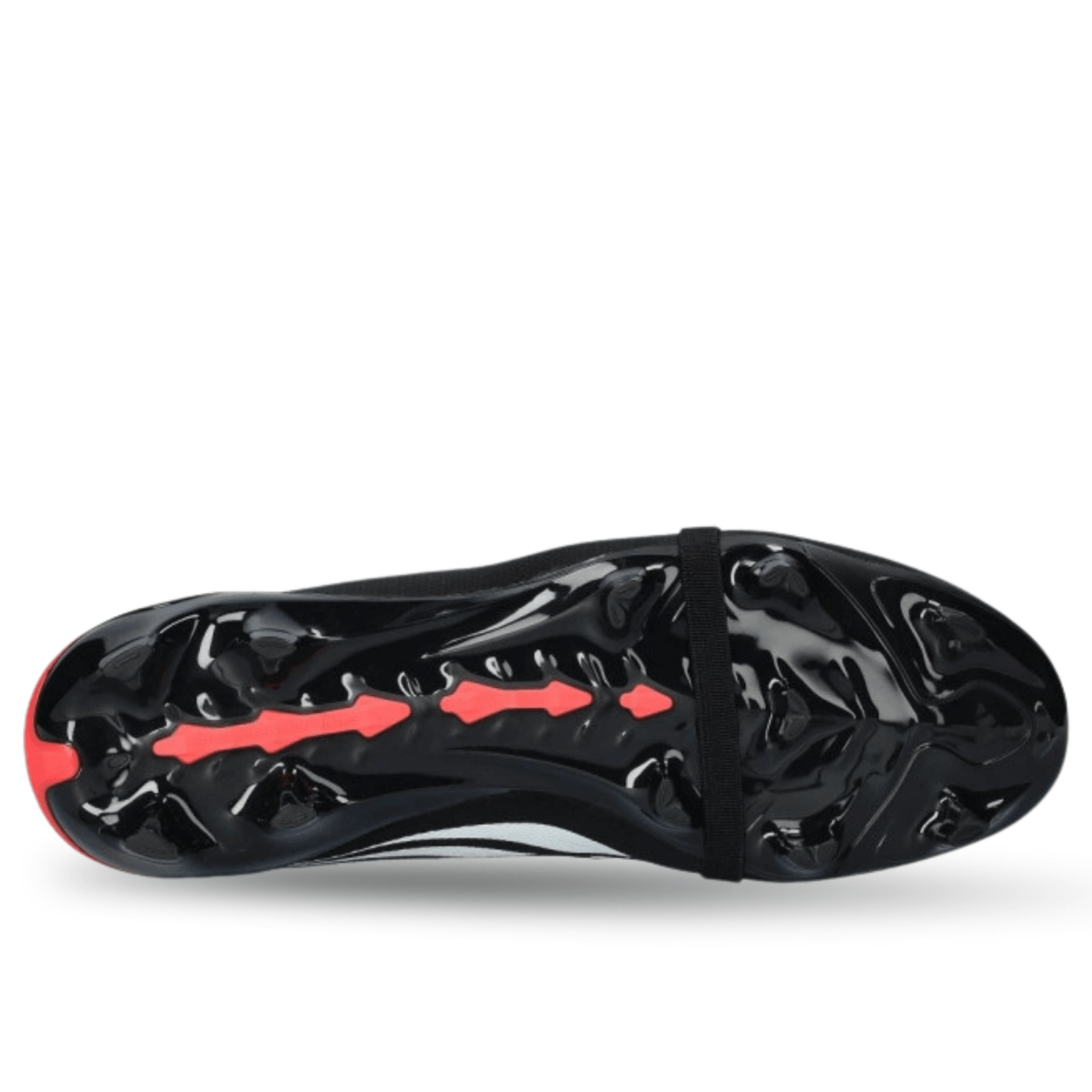 adidas Predator League FT Firm Ground Soccer Cleats (Black/White/Lucid Red) | SoccerWearhouse