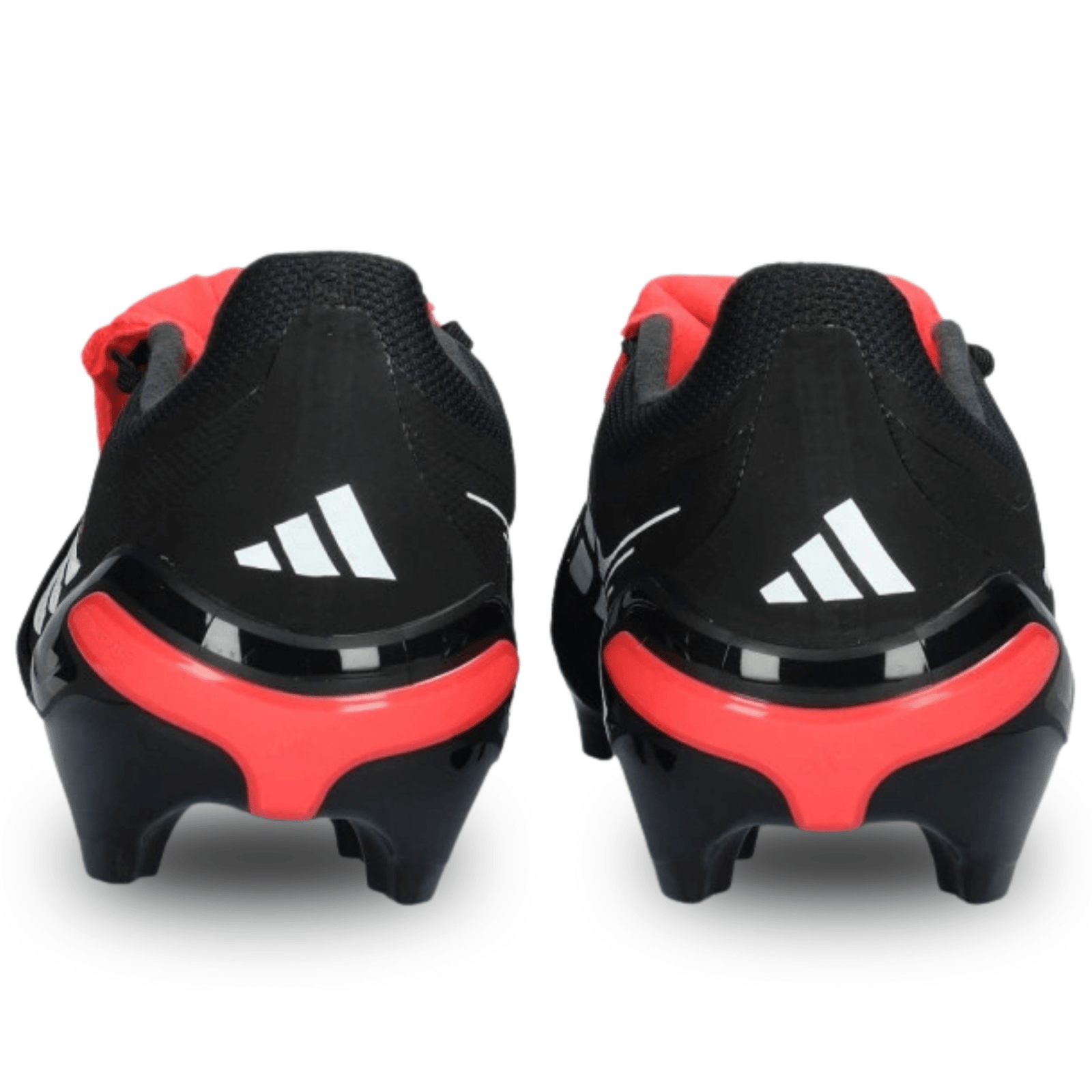 adidas Predator League FT Firm Ground Soccer Cleats (Black/White/Lucid Red) | SoccerWearhouse