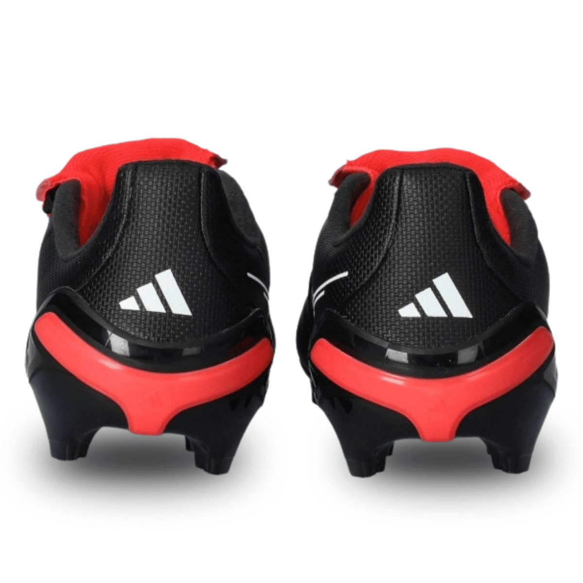 adidas Predator League FT Firm Ground Soccer Cleats (Black/White/Lucid Red) | SoccerWearhouse