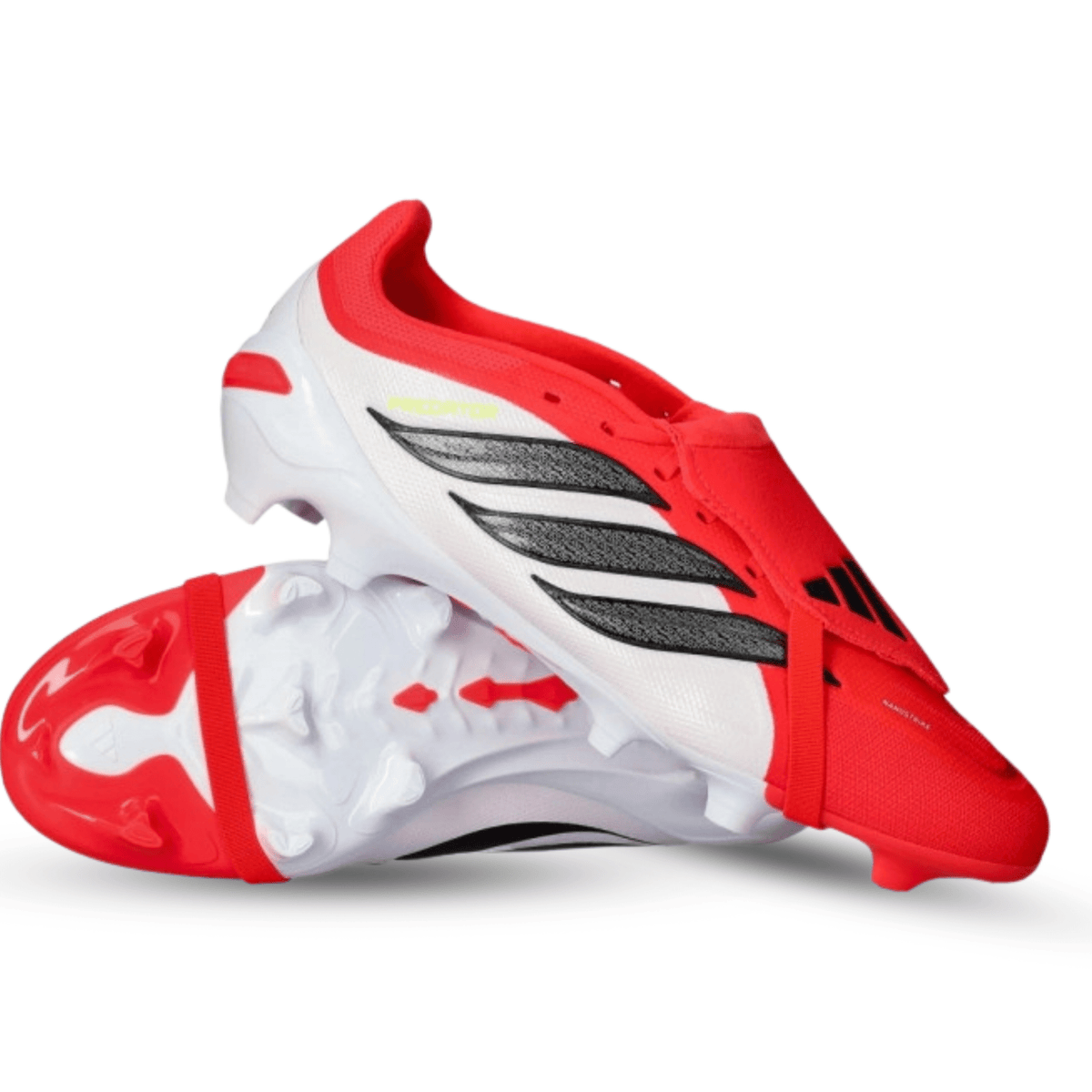 adidas Predator League FT Firm Ground Soccer Cleats (Lucid Red/Black/White) | SoccerWearhouse