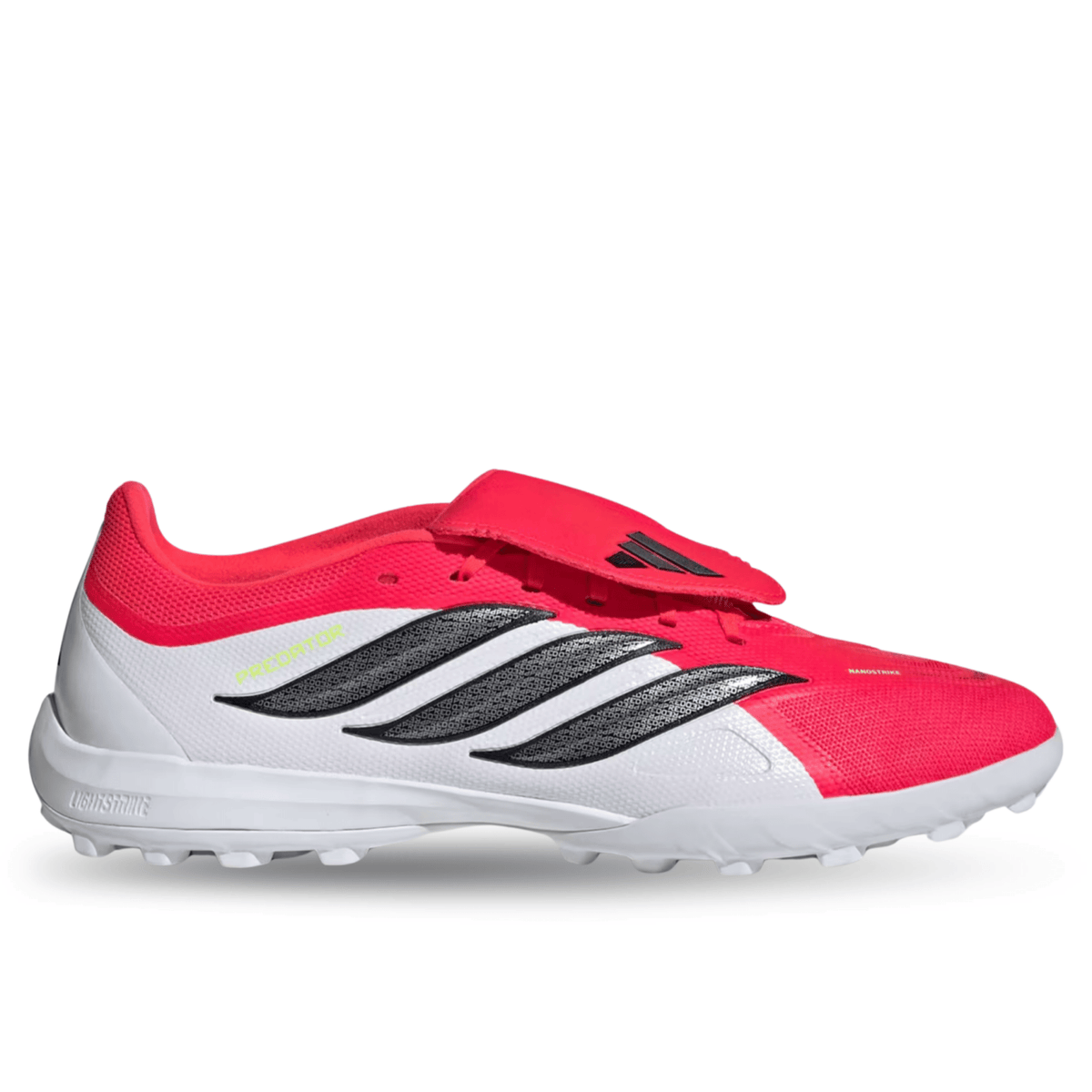 adidas Predator League FT TF Soccer Shoes (Lucid Red/Black/White) | SoccerWearhouse