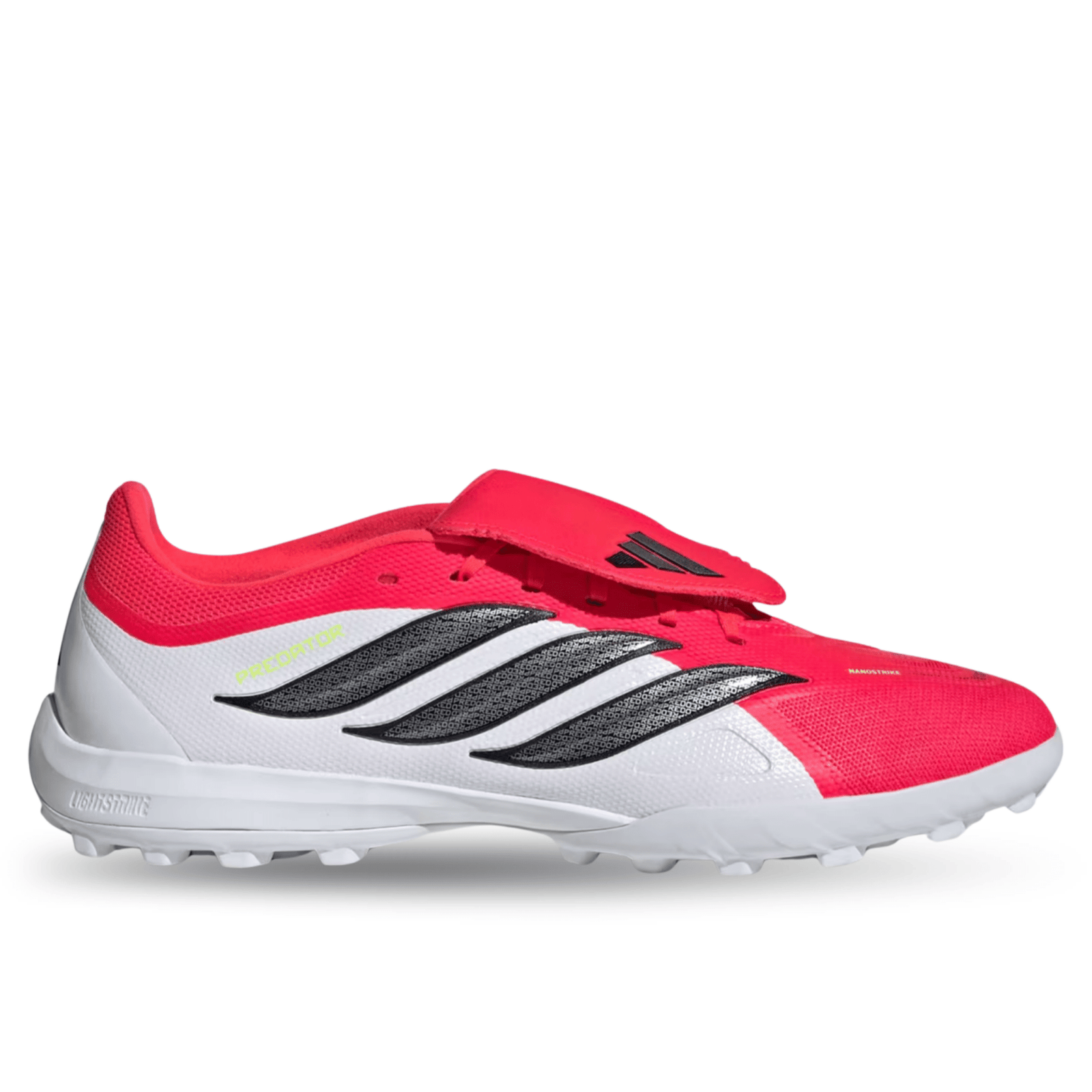 adidas Predator League FT TF Soccer Shoes (Lucid Red/Black/White) | SoccerWearhouse