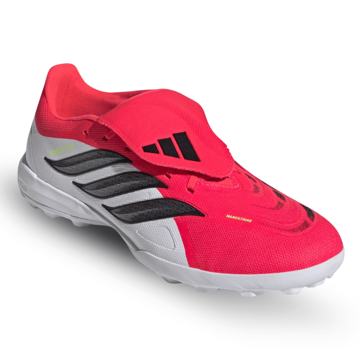 adidas Predator League FT TF Soccer Shoes (Lucid Red/Black/White) | SoccerWearhouse