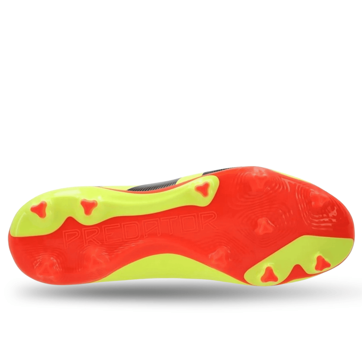 adidas Predator League LL FG Soccer Cleats (Solar Yellow/Black/Solar Red) | SoccerWearhouse