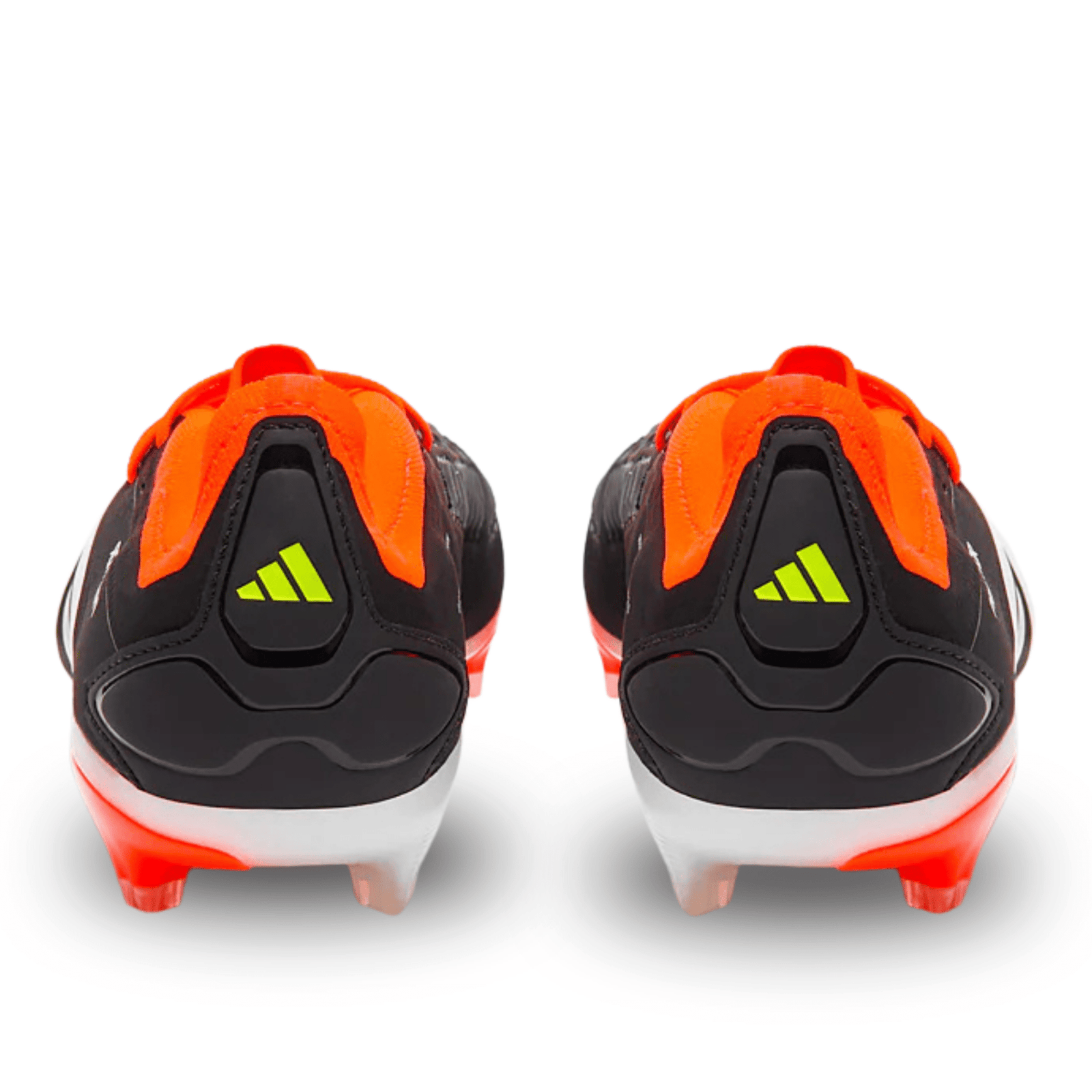 adidas Predator Pro Firm Ground Soccer Cleats (Core Black/White/Orange) | SoccerWearhouse