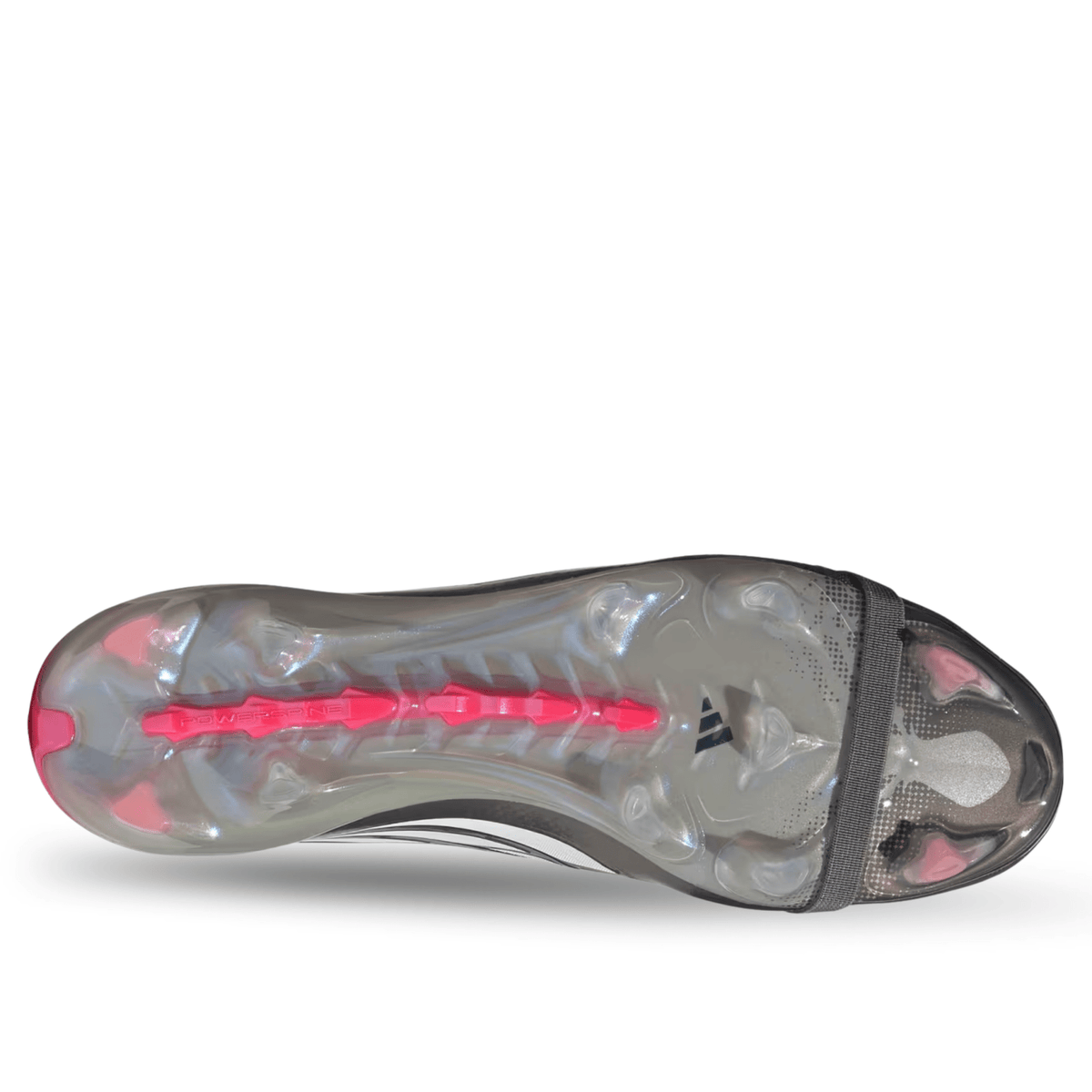 adidas Predator Pro FT Fold Tongue FG Soccer Cleats (Iron Metallic/Zero Metallic/Lucid Red) | SoccerWearhouse