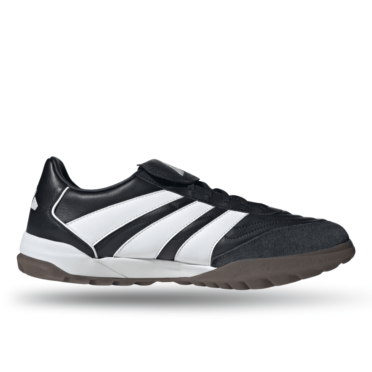 adidas Predator Turf Trainer (Black/White/Gold Metallic) | SoccerWearhouse