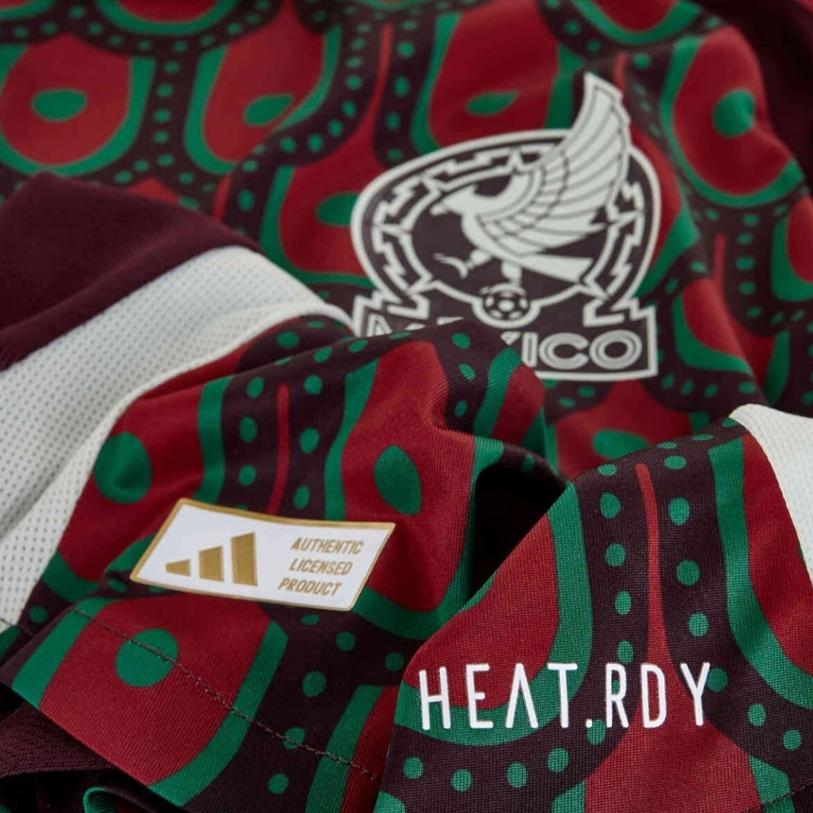 adidas Raúl Jiménez Mexico Authentic Home Jersey 24/25 w/ Gold Cup 2025 Patches (Multicolor) | SoccerWearhouse