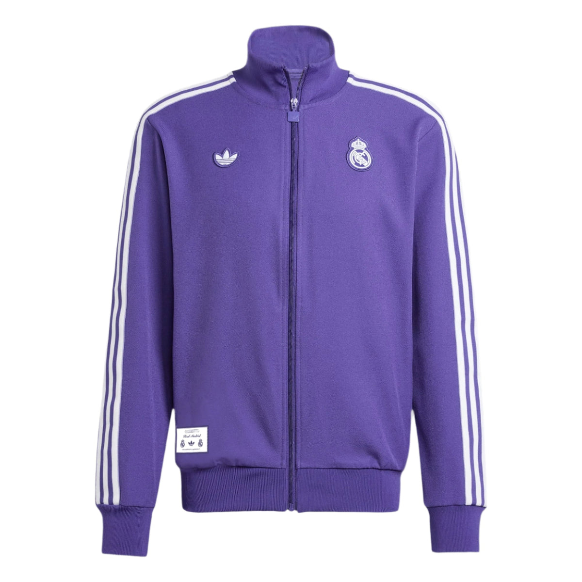 adidas Real Madrid 2025 Icon Track Top Jacket (Purple) | SoccerWearhouse
