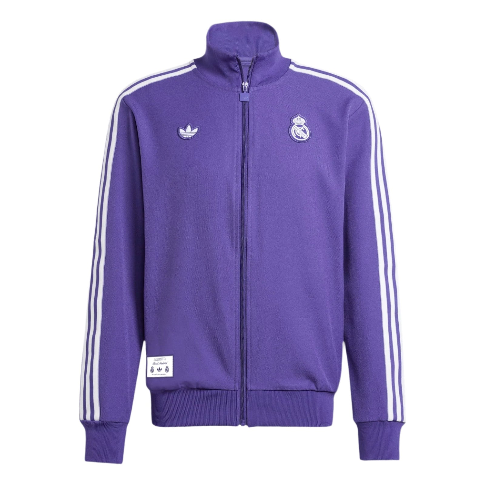 adidas Real Madrid 2025 Icon Track Top Jacket (Purple) | SoccerWearhouse