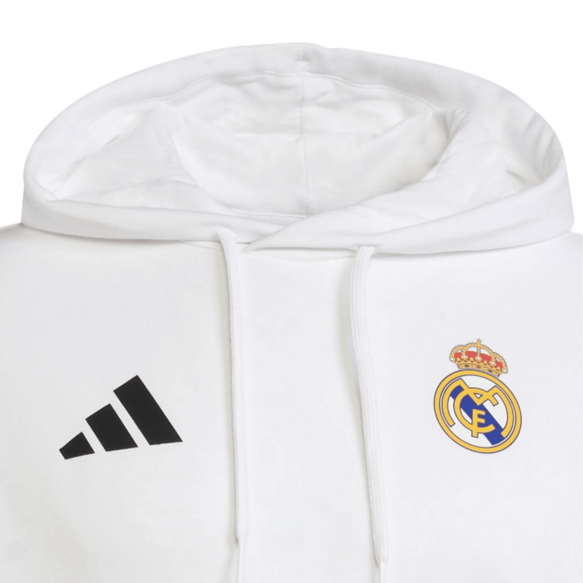 adidas Real Madrid 25/26 Avengers Hoodie (White) | SoccerWearhouse