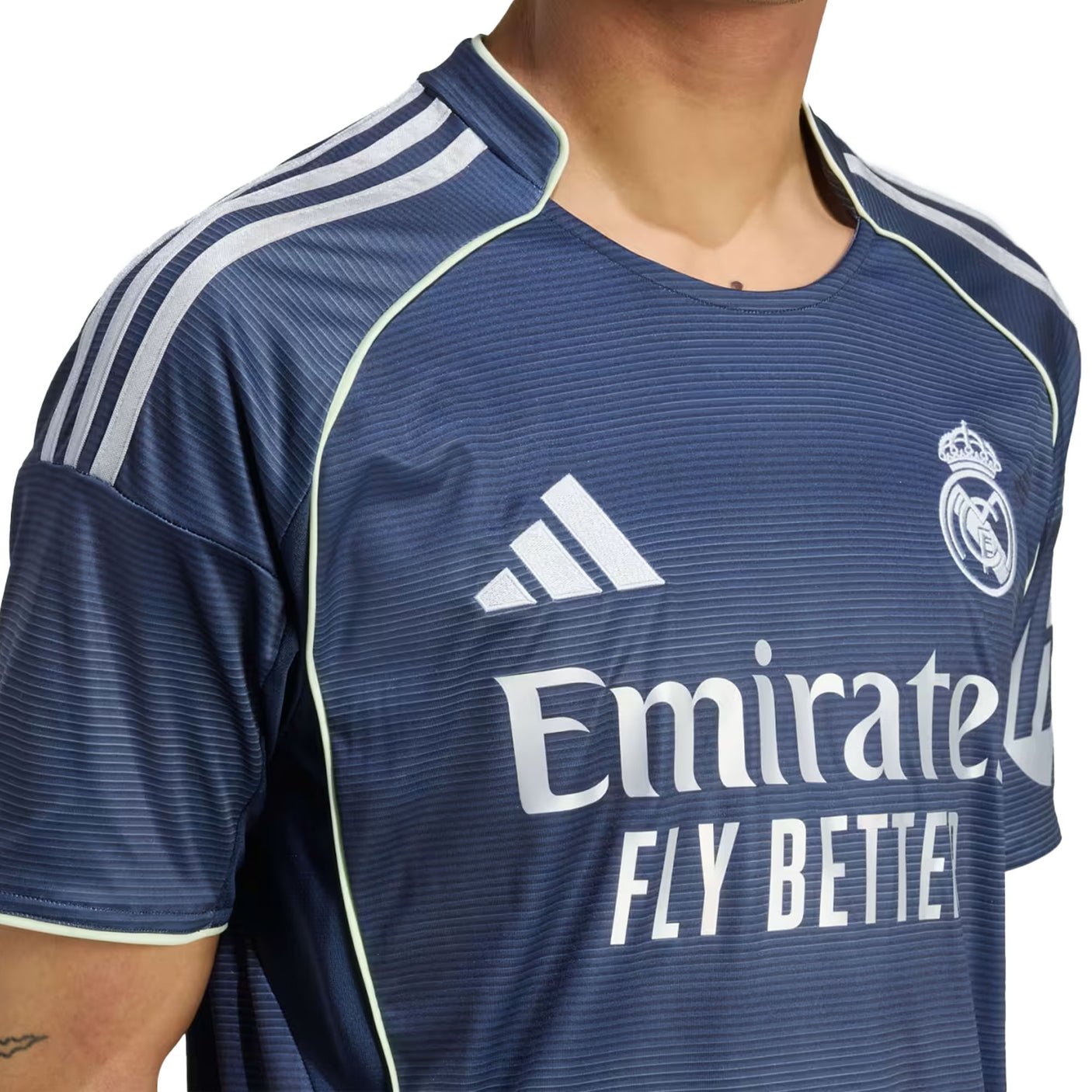 adidas Real Madrid 25/26 Away Jersey (Legend Ink) | SoccerWearhouse