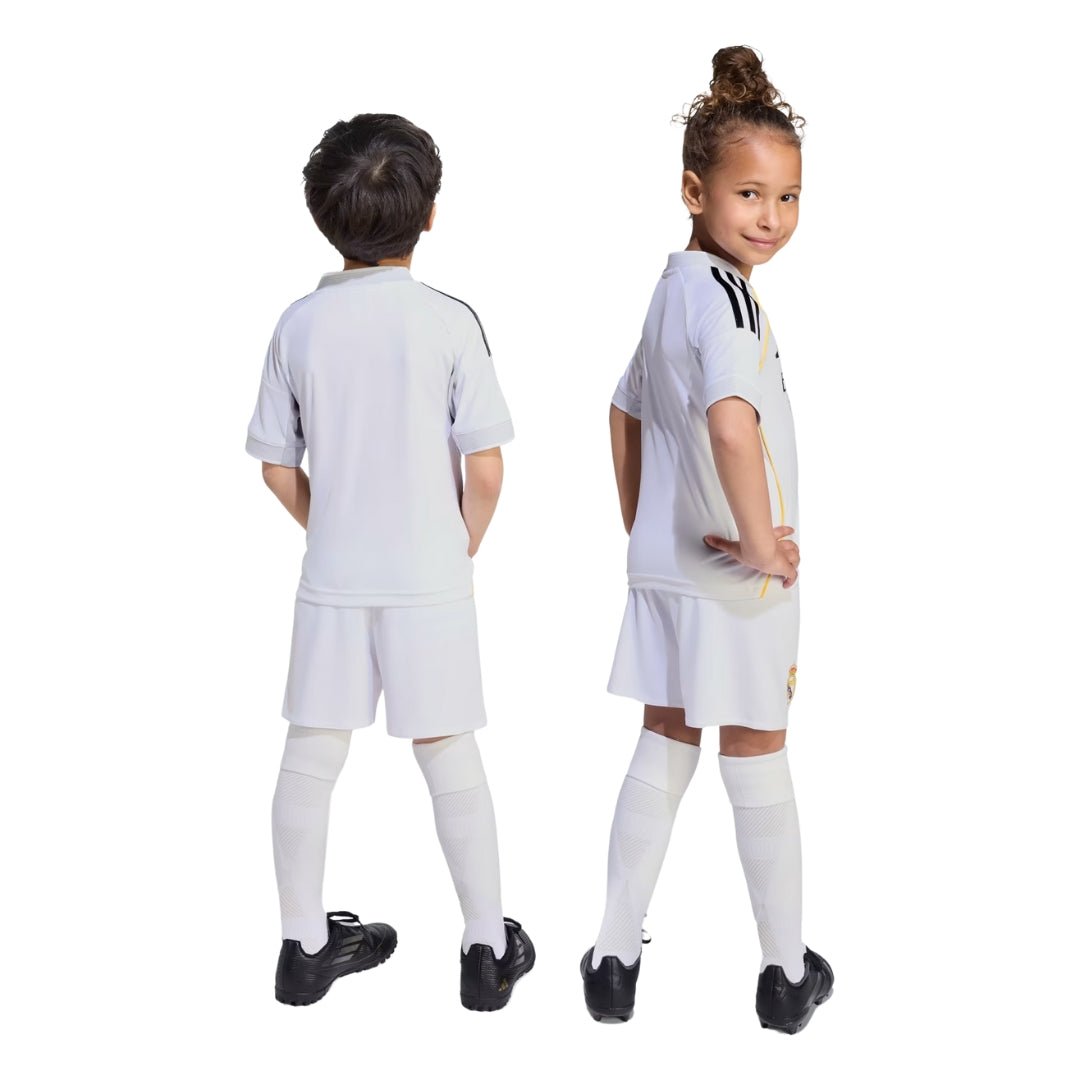 adidas Real Madrid 25/26 Mini Home Jersey (White) | SoccerWearhouse