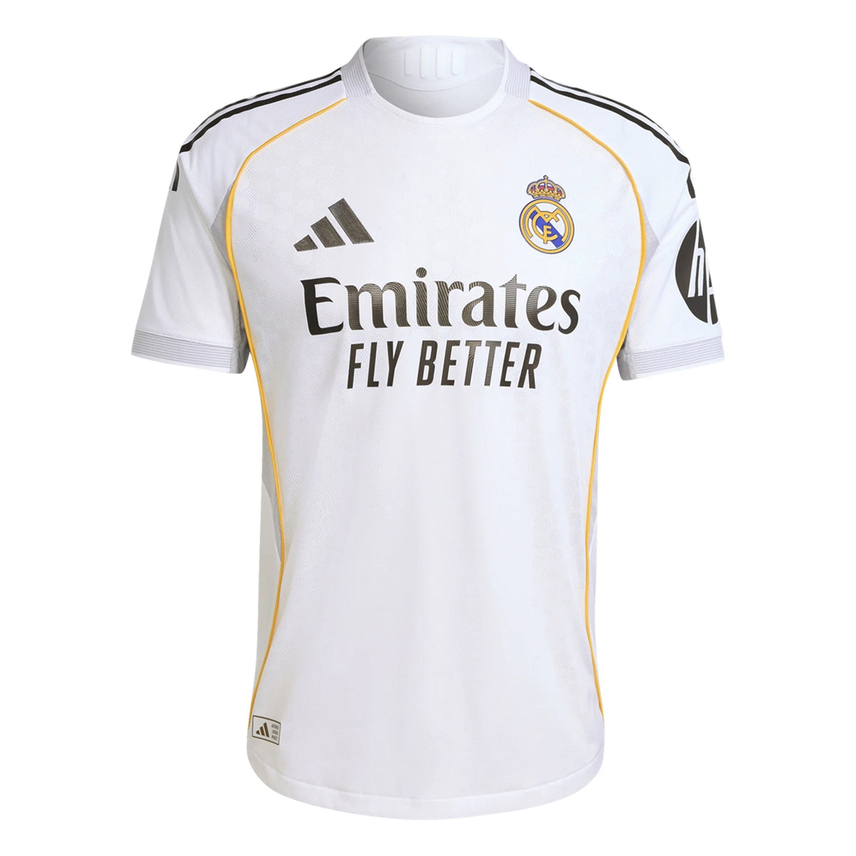 adidas Real Madrid Authentic Home Jersey 25/26 (White) | SoccerWearhouse