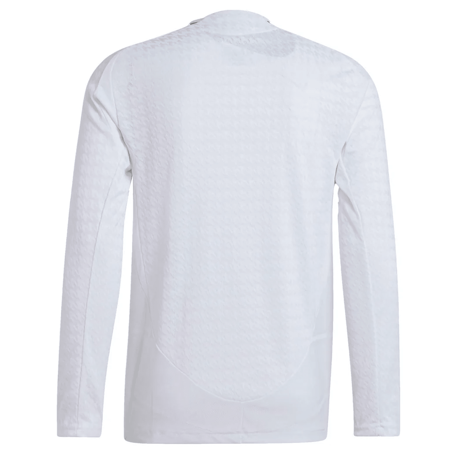 adidas Real Madrid Authentic Long Sleeve Home Jersey 24/25 (White) | SoccerWearhouse