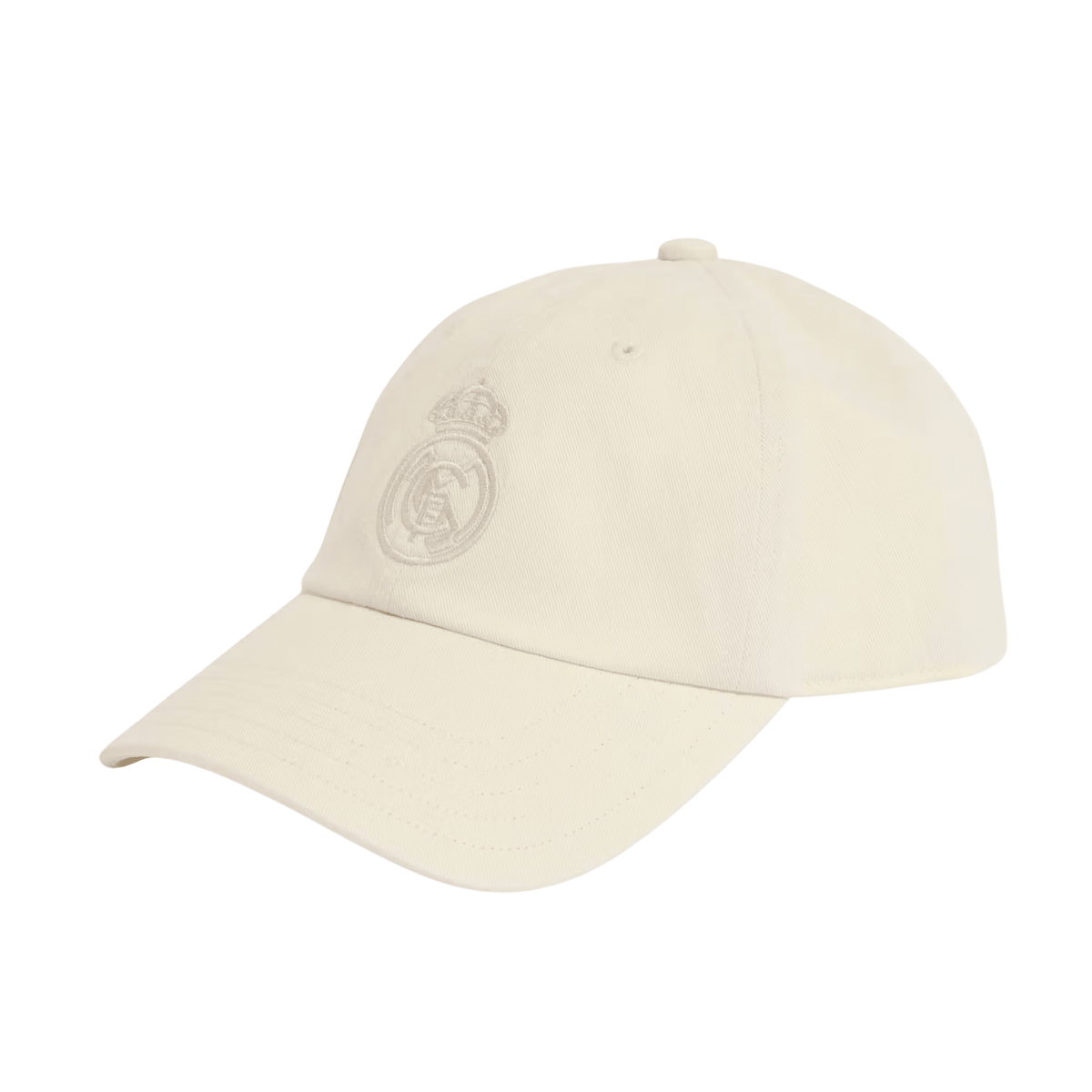 adidas Real Madrid Dad Hat (Ivory) | SoccerWearhouse