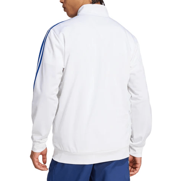 Adidas Real Madrid DNA Track Jacket (White/Blue) | SoccerWearhouse