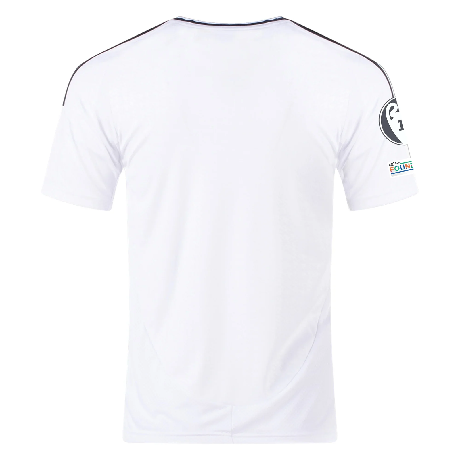 adidas Real Madrid Aurélien Tchouaméni Home Jersey 24/25 w/ Champions League Patches (White/Black) | SoccerWearhouse