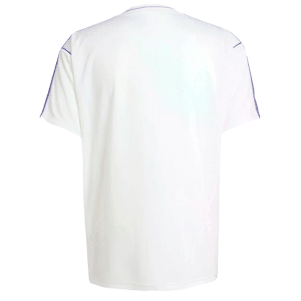 adidas Real Madrid Icon Jersey 24/25 (White/Purple) | SoccerWearhouse