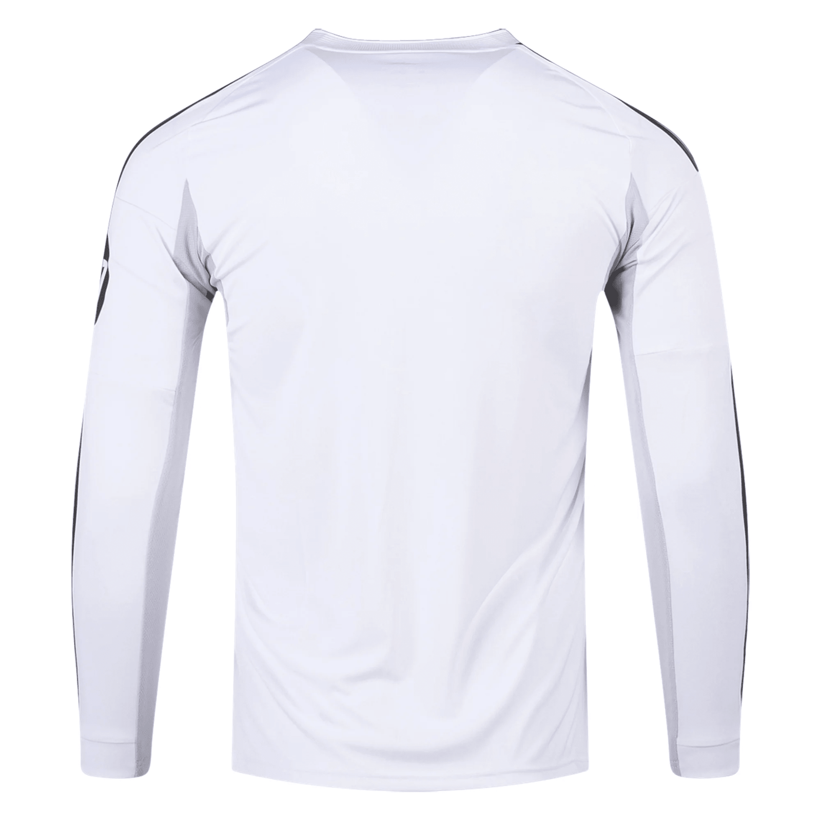 adidas Real Madrid Long Sleeve Home Jersey 25/26 (White) | SoccerWearhouse