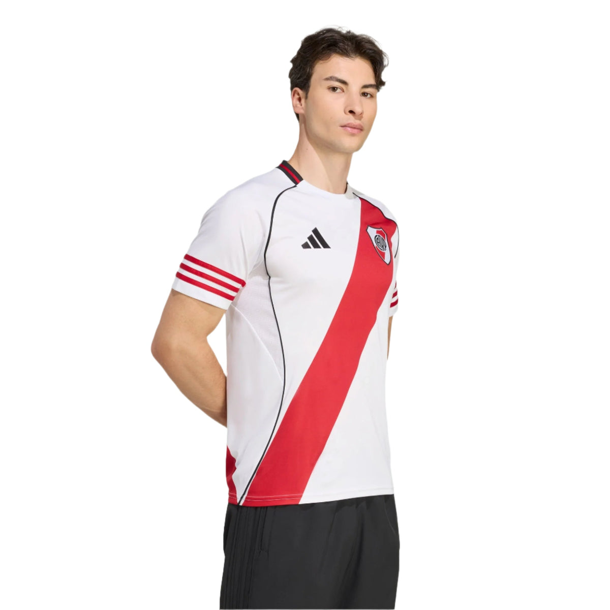 adidas River Plate 25/26 Home Jersey (White/Red) | SoccerWearhouse