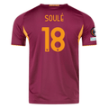 adidas Roma Authentic Matías Soulé Home Jersey w/ Europa League Patches 25/26 (Burgundy)