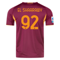 adidas Roma Authentic Stephan El Shaarawy Home Jersey w/ Serie A Patch 25/26 (Burgundy)