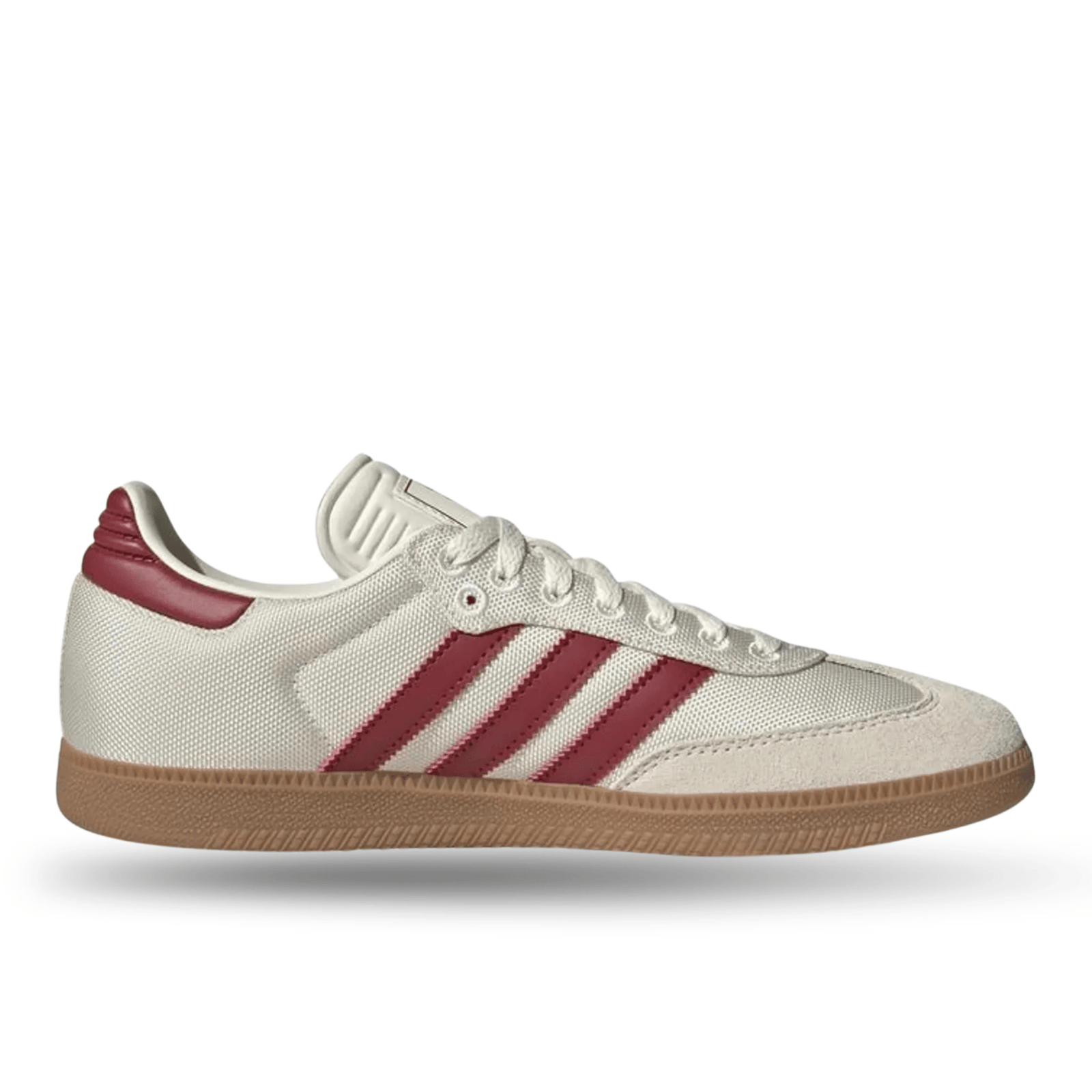 adidas Samba Bayern Munich Indoor Shoes (Off White/Maroon/Gold Metallic) | SoccerWearhouse