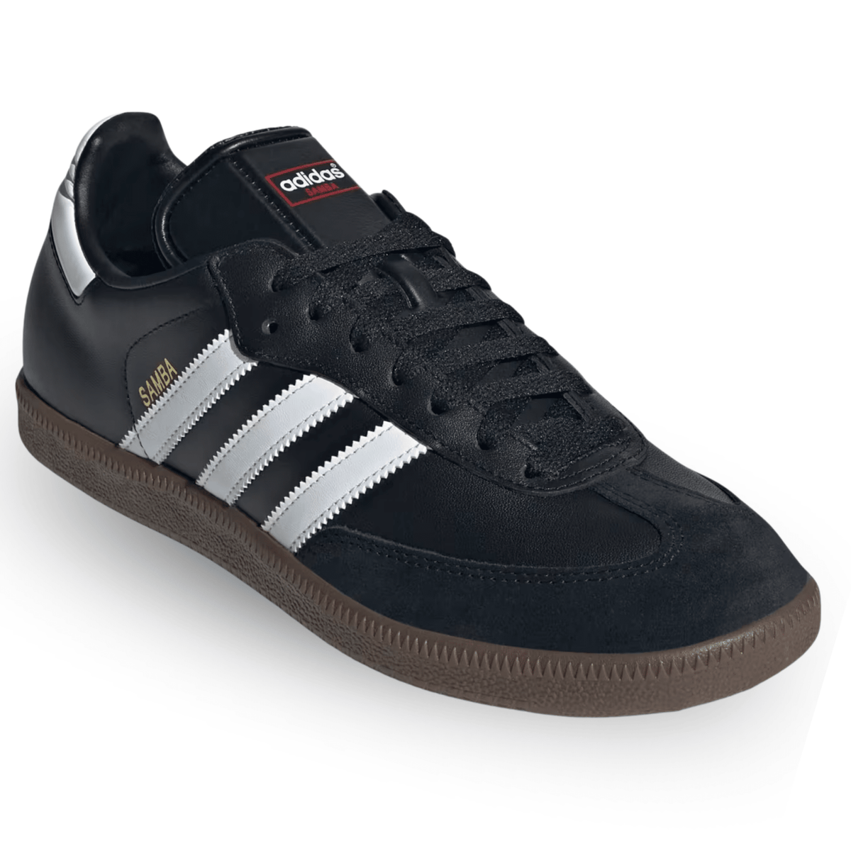 adidas Samba Short Tongue Indoor Shoes (Black) | SoccerWearhouse