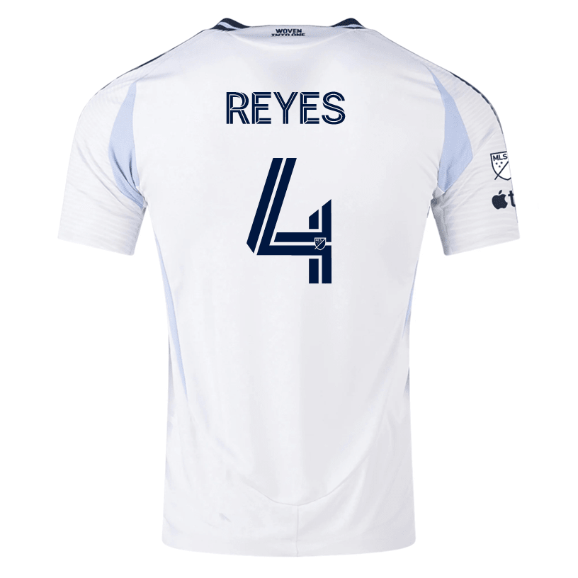 adidas San Diego FC Authentic Andres Reyes Away Jersey 25/26 w/ MLS & Apple Patch (White) | SoccerWearhouse