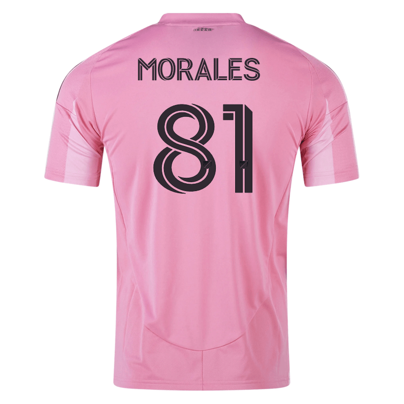 adidas Santiago Morales Inter Miami CF Home Jersey 25/26 (Easy Pink) | SoccerWearhouse