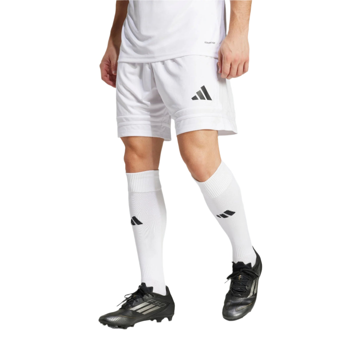 adidas Squadra 25 Soccer Short (White) | SoccerWearhouse