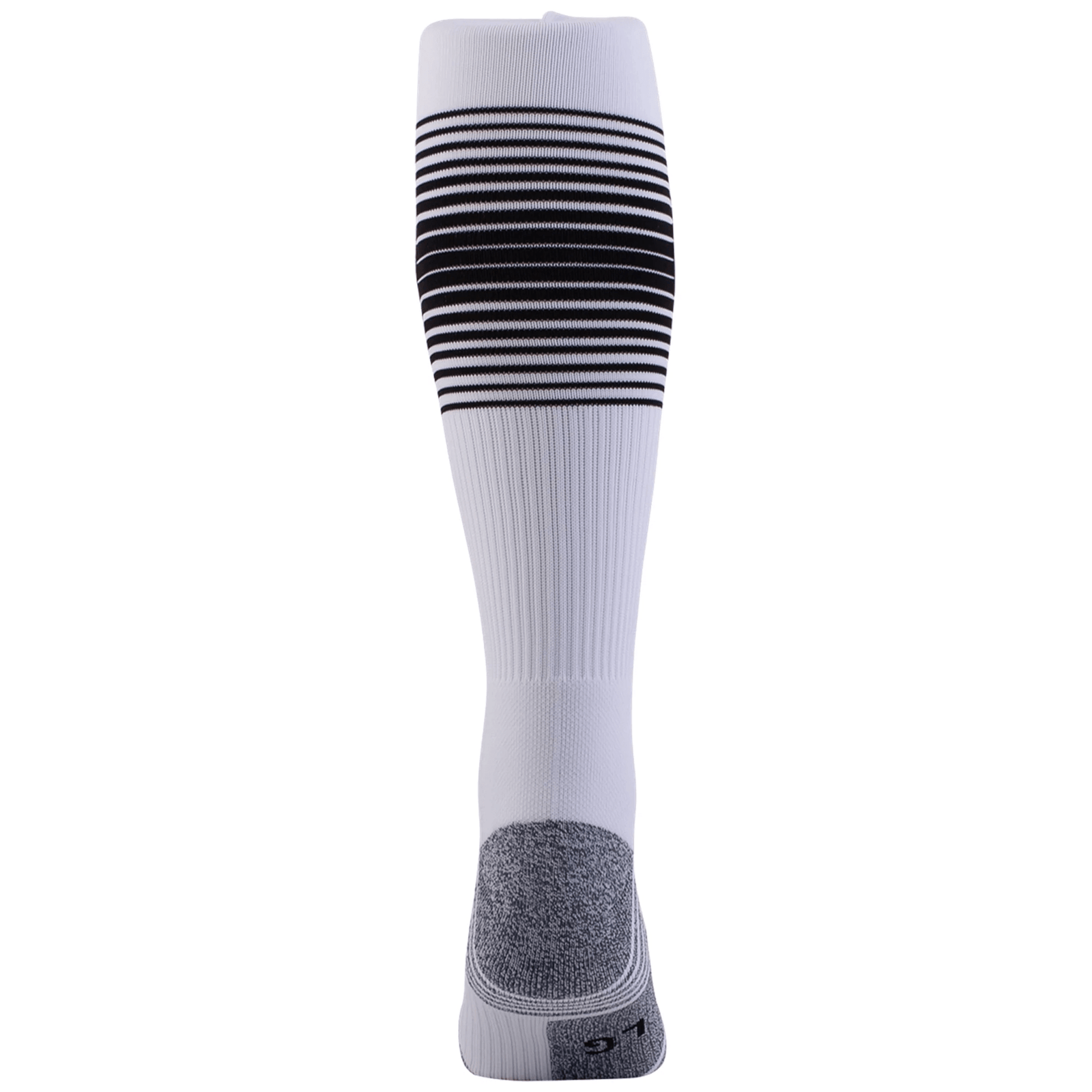 adidas Team Speed 4 OTC Sock (White/Black) | SoccerWearhouse