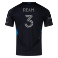 adidas Tim Ream Charlotte FC Authentic Away Jersey 25/26 (Black)